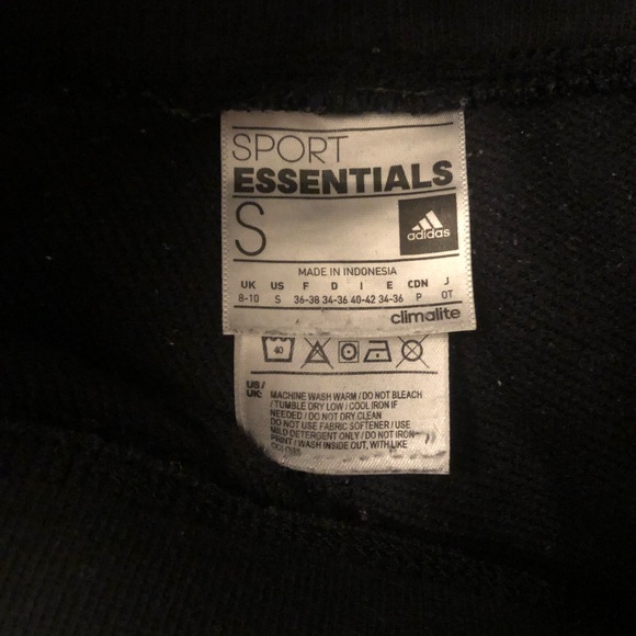 Adidas Black Sweatpants - Picture 2 of 2